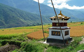 Panorama du Bhoutan