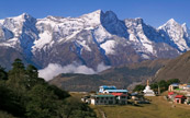 Ferme dans la rgion d'Everest