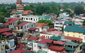 Vue colorée de Hanoi